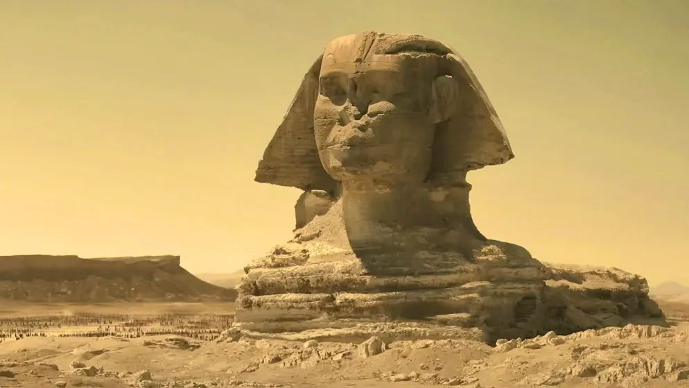 The Great Sphinx has guarded the pyramid plateau of Giza for around 4,500 years. According to Italian satellite data expert Filippo Biondi, however, it was never alone.