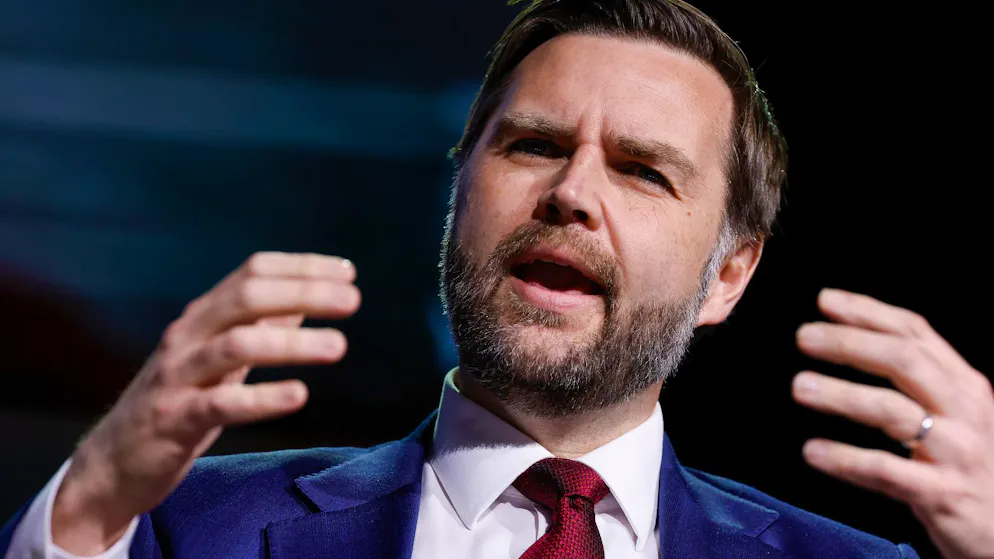Salle vide, moqueries.... JD Vance ou la caricature d'un vice-président américain