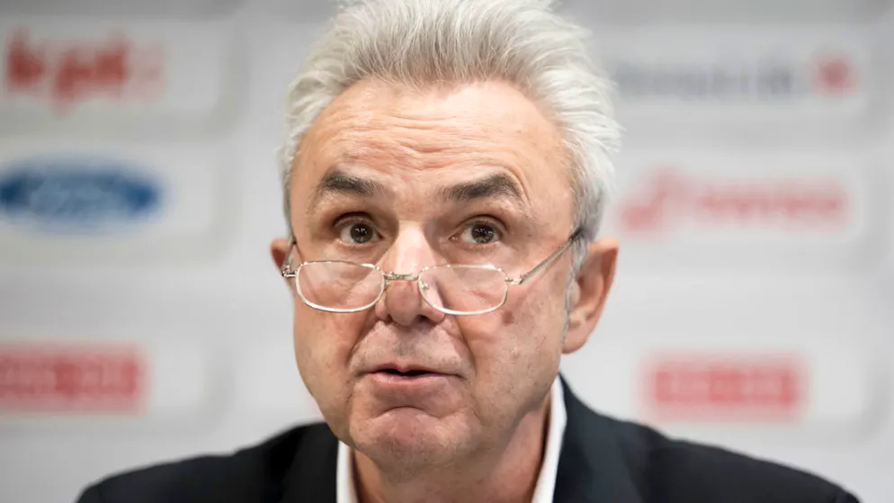 National team. Association president Urs Kessler: 