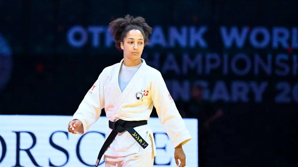Binta Ndiaye sichert sich an den Europameisterschaften in Tiflis über Umwege die Bronzemedaille