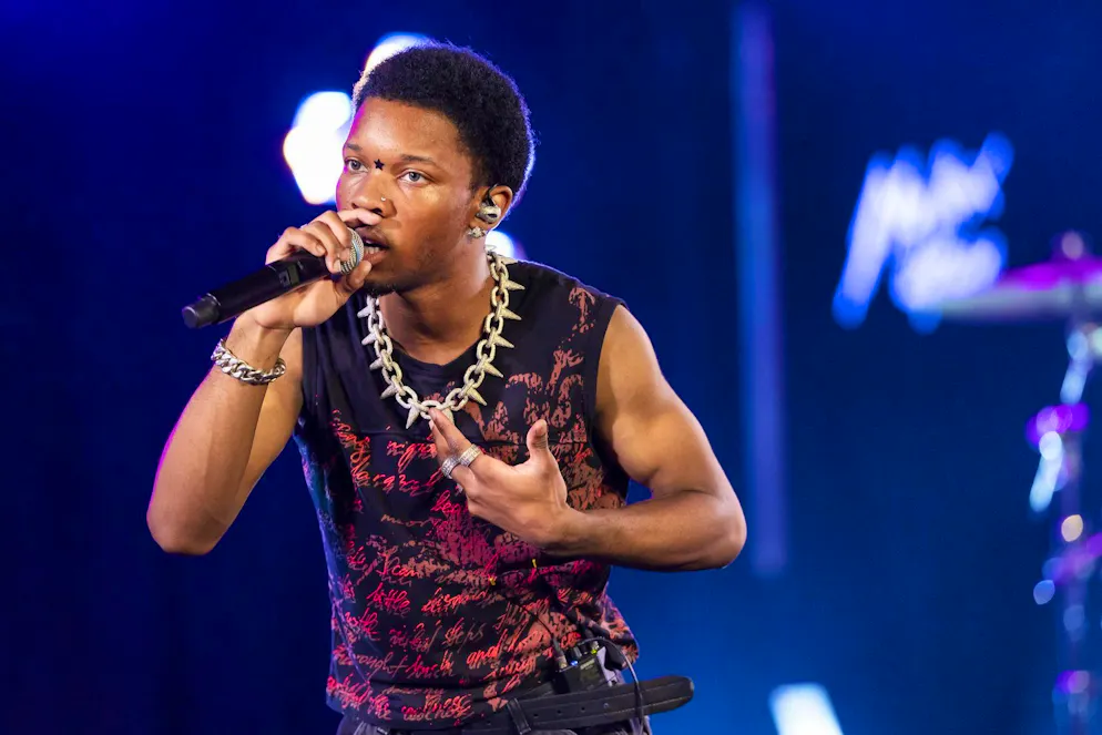 The 21-year-old rapper D4vd became famous when his song "Romantic Homicide" went viral on TikTok.