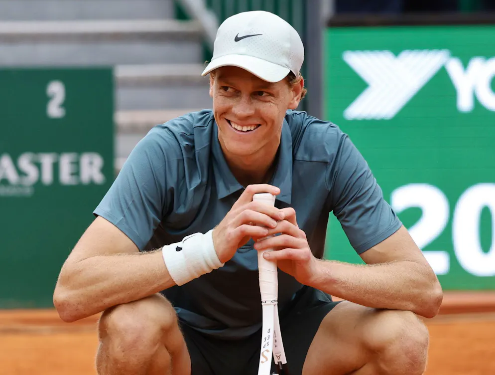 Jannik Sinner è fresco di trionfo al torneo di Monte Carlo.