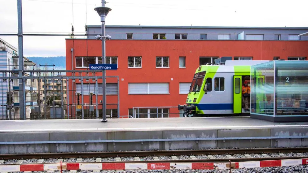 A particularly high number of passengers traveled on the BLS Thun-Konolfingen line in 2025. (archive picture)