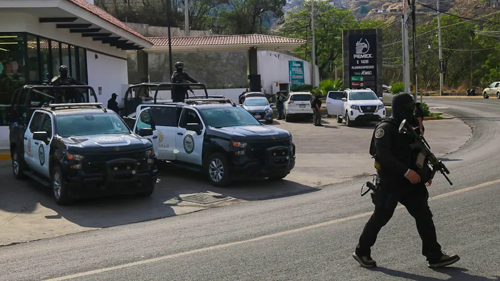 Forze di polizia in Messico