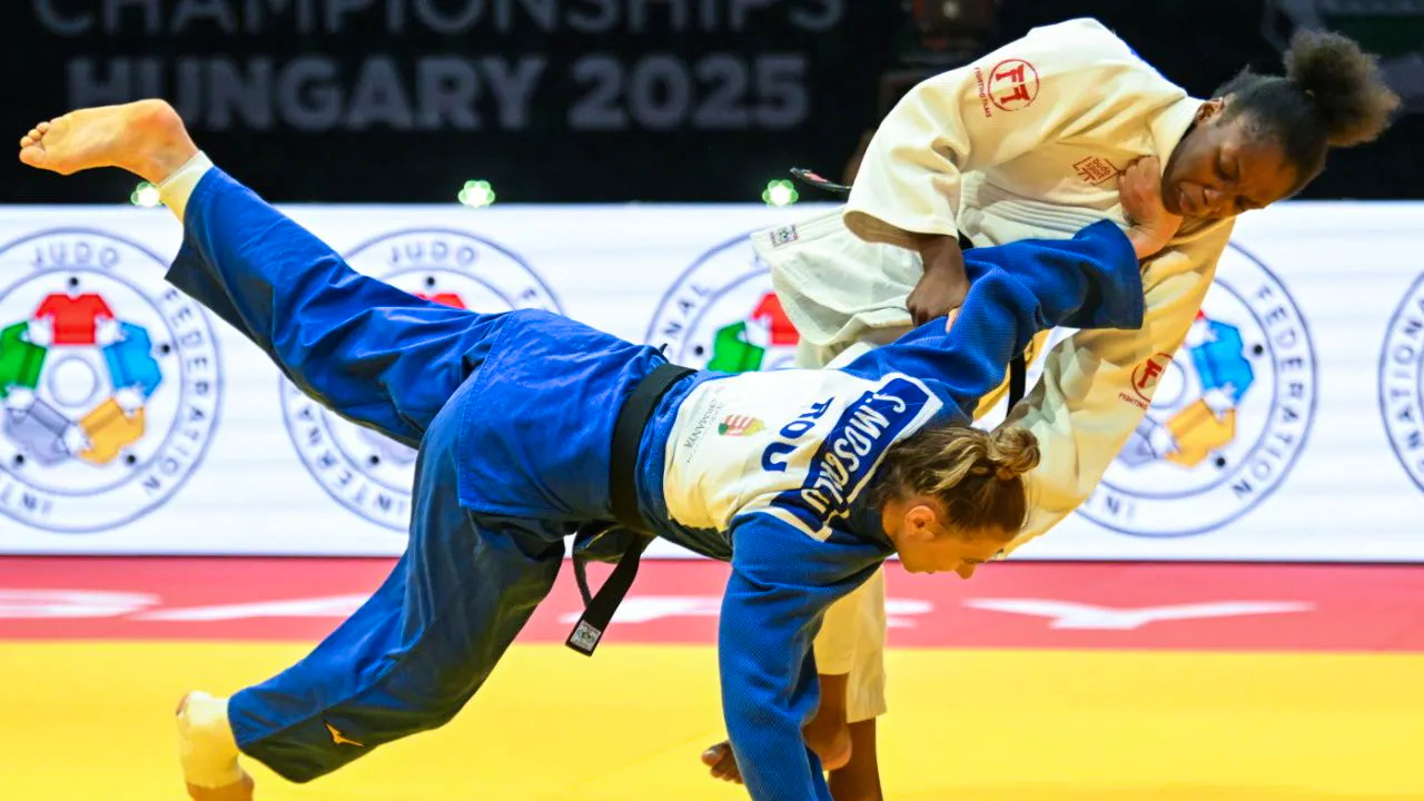 Judo. April Lynn Fohouo holt Bronze in der Klasse bis 70 kg