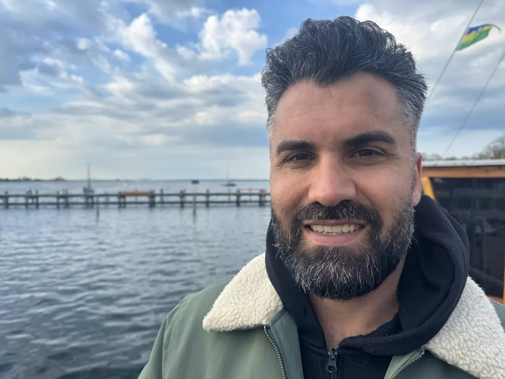 Ali ist extra fünf Stunden aus Hannover auf die Insel Poel gefahren, um den dort gestrandeten Wal zu sehen