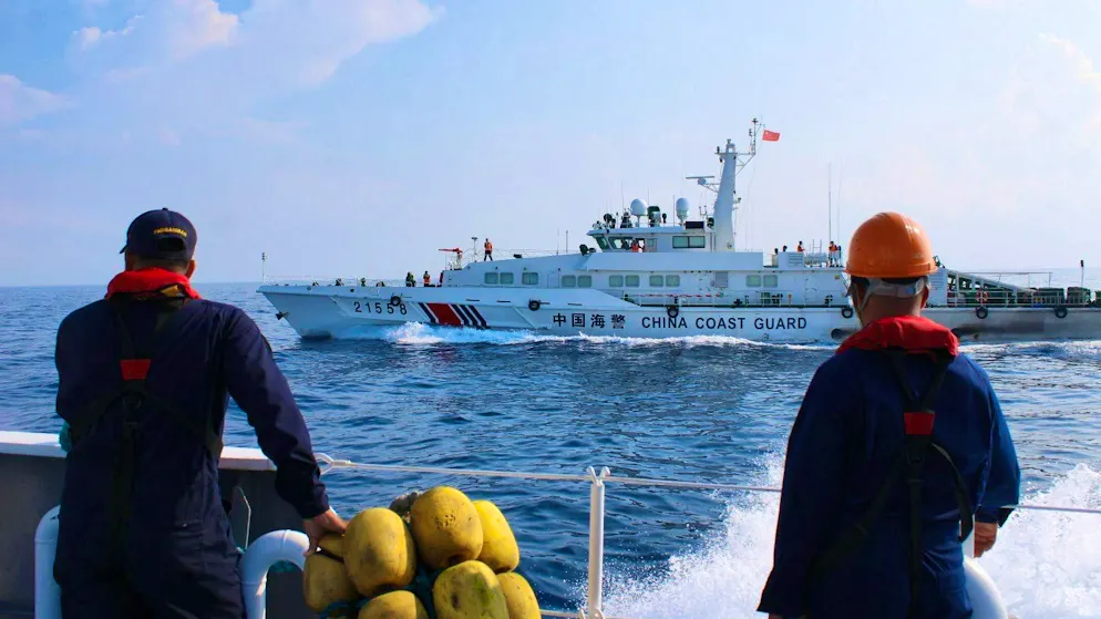 Chinese boats are currently blocking access to Scarborough Reef in the South China Sea. (archive photo)