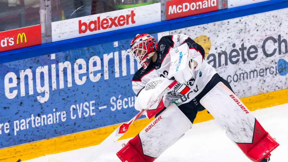 Goalie Kevin Pasche verlängert seinen Vertrag in Lausanne