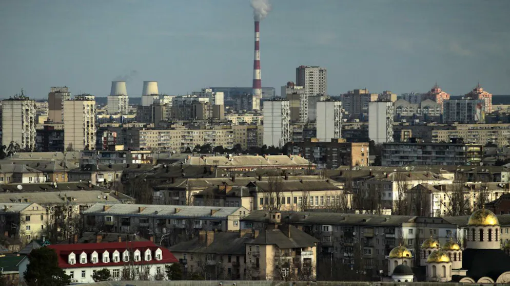ARCHIV – Blick auf die Stadt Kiew. Foto: -/Ukrinform/dpa/Archivbild