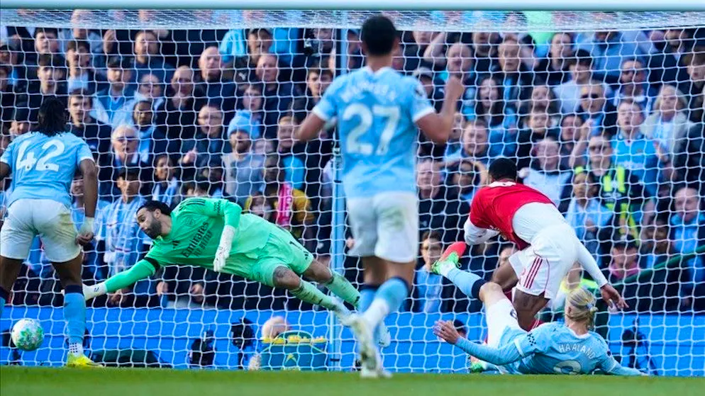 Premier League. L'Arsenal trema, il big match va al City che è a soli 3 punti dalla capolista