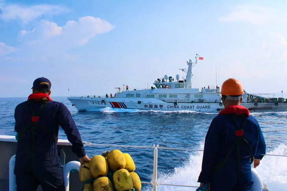 Imbarcazioni cinesi bloccano l'accesso alla secca di Scarborough nel Mar Cinese Meridionale. (immagine d'archivio)