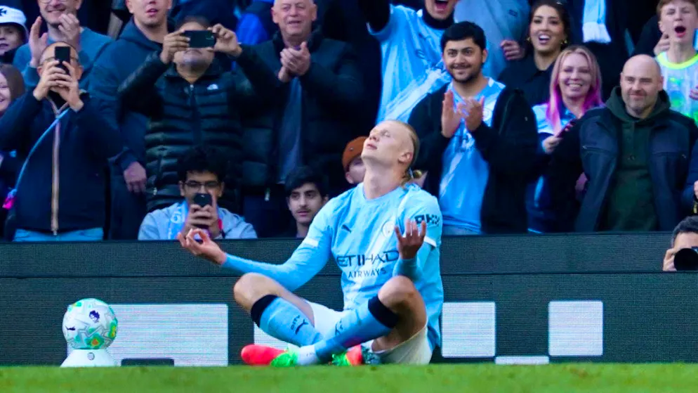 Erling Haaland scored the winner for Manchester City