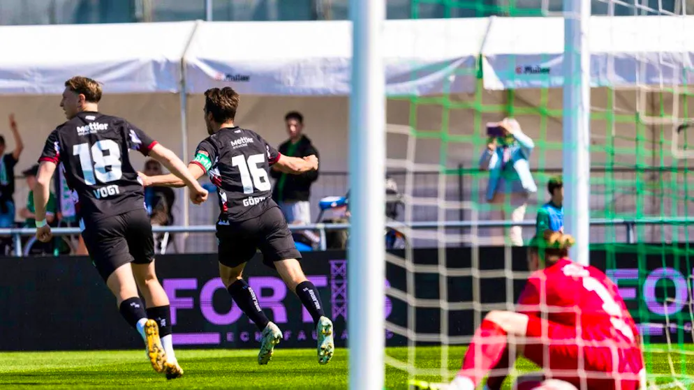 Lukas Görtler's goal gave St. Gallen the perfect start to the semi-final
