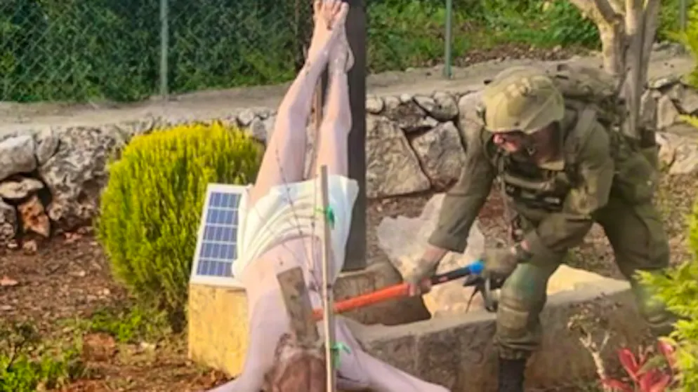 Armee kündigt Massnahmen an. Israel-Soldat zerstört Jesus-Figur – Regierung entschuldigt sich