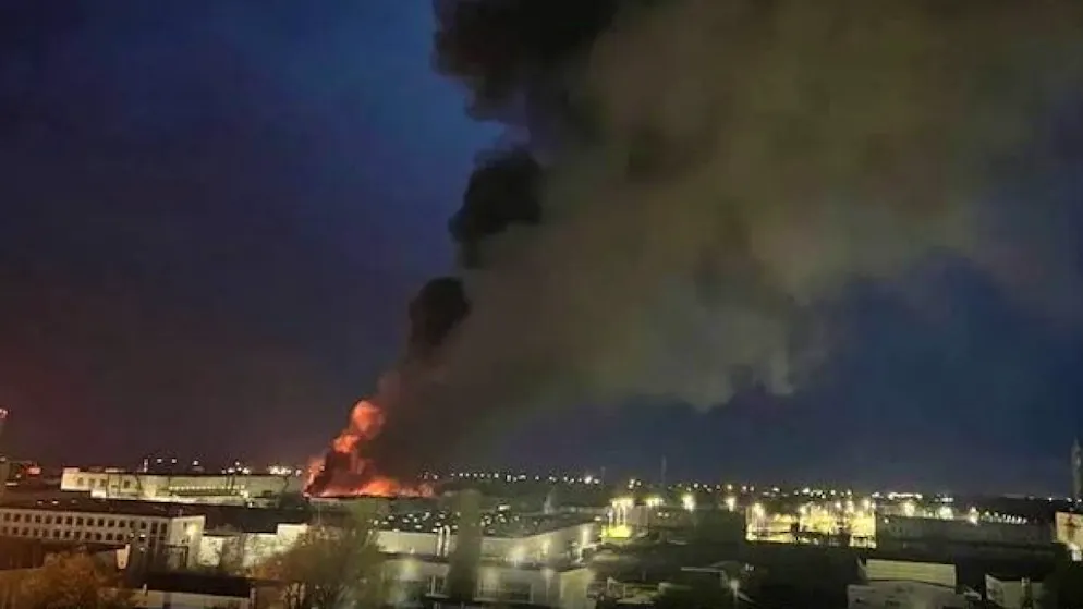 Die Ukraine will eine Drohnenfabrik in der russischen Stadt Taganrog getroffen zu haben.