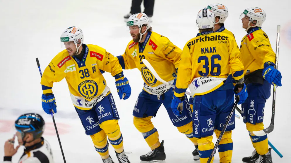Playoff final. Davos equalizes in playoff final against Fribourg-Gottéron