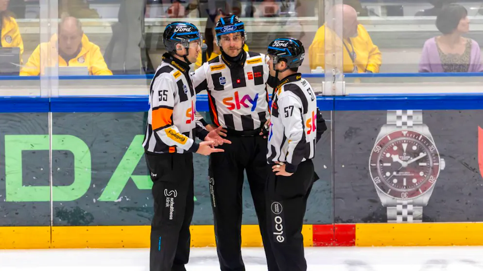 Borga, Tscherrig and Schlegel. Three Swiss referees at the home World Cup
