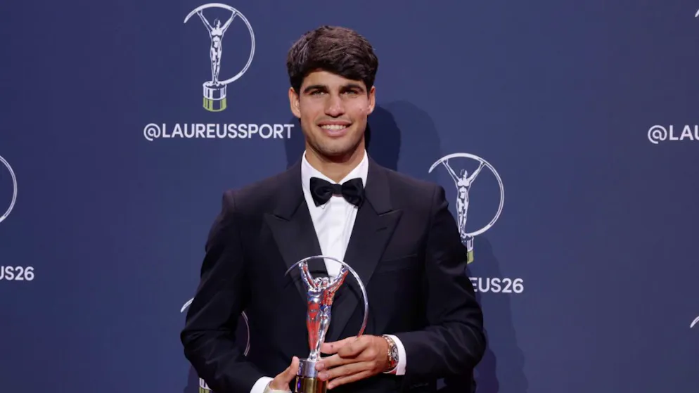 Carlos Alcaraz ist mit 22 Jahren der jüngste Weltsportler des Jahres