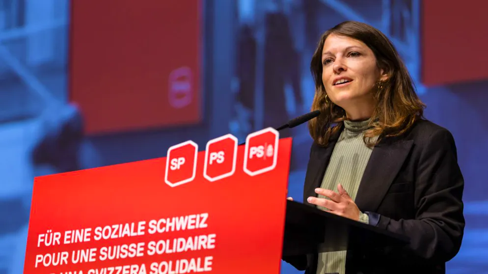 La co-presidente socialista.