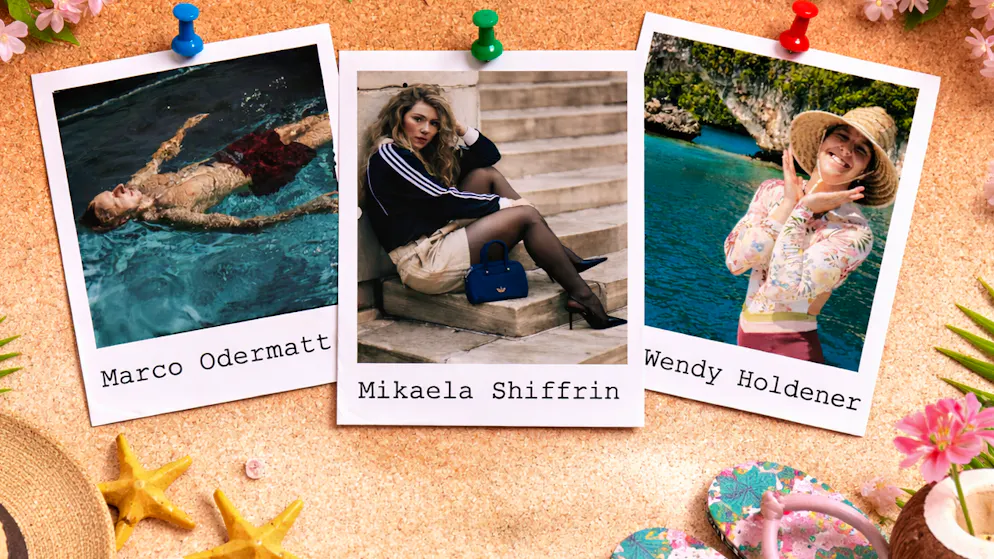 The best snapshots of the ski stars. How Odermatt and co. spend their vacations