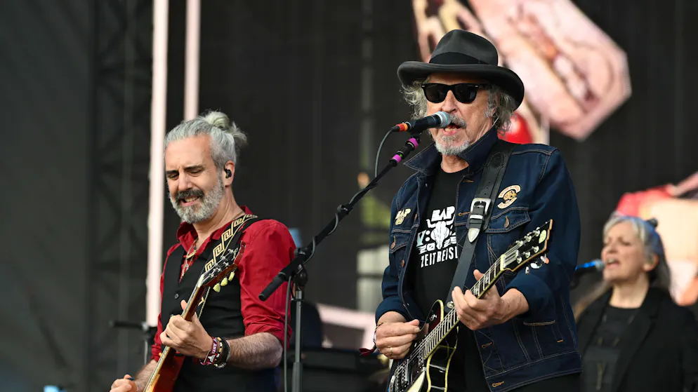 «Konzerte fühlen sich ein wenig an wie eine Bescherung»: Wolfgang Niedecken mit seiner Band BAP beim Auftritt auf dem Wacken Open Air Festival im Sommer 2025.