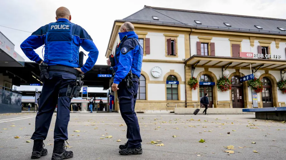 La police revoit son organisation dans le secteur de la gare d'Yverdon (archives).