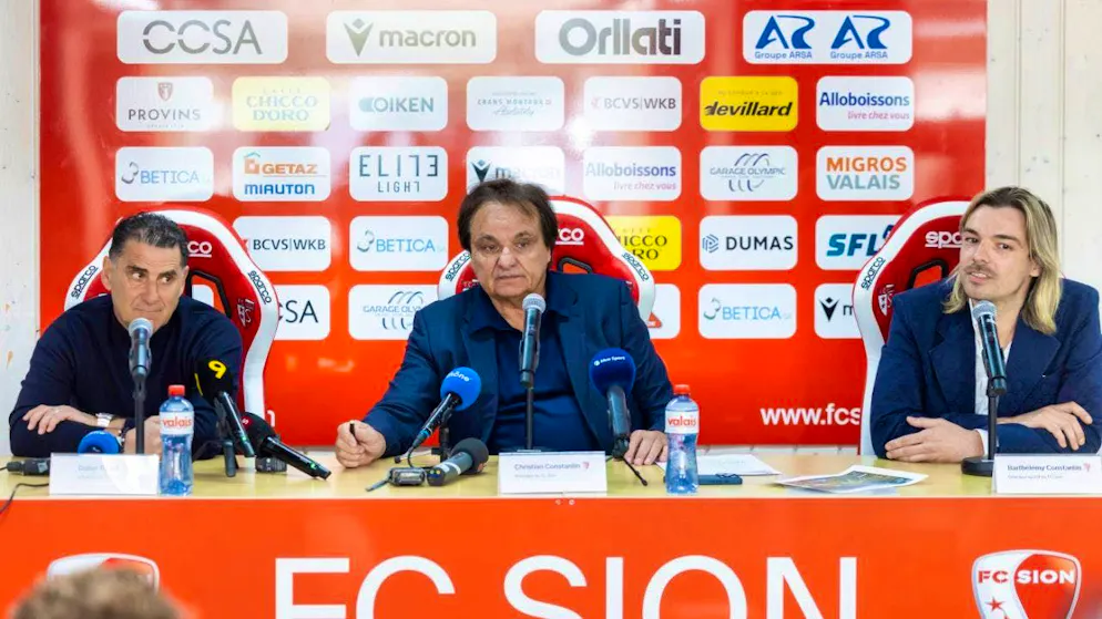 Didier Tholot, Christian and Barthelemy Constantin (from left to right) go into the next season together