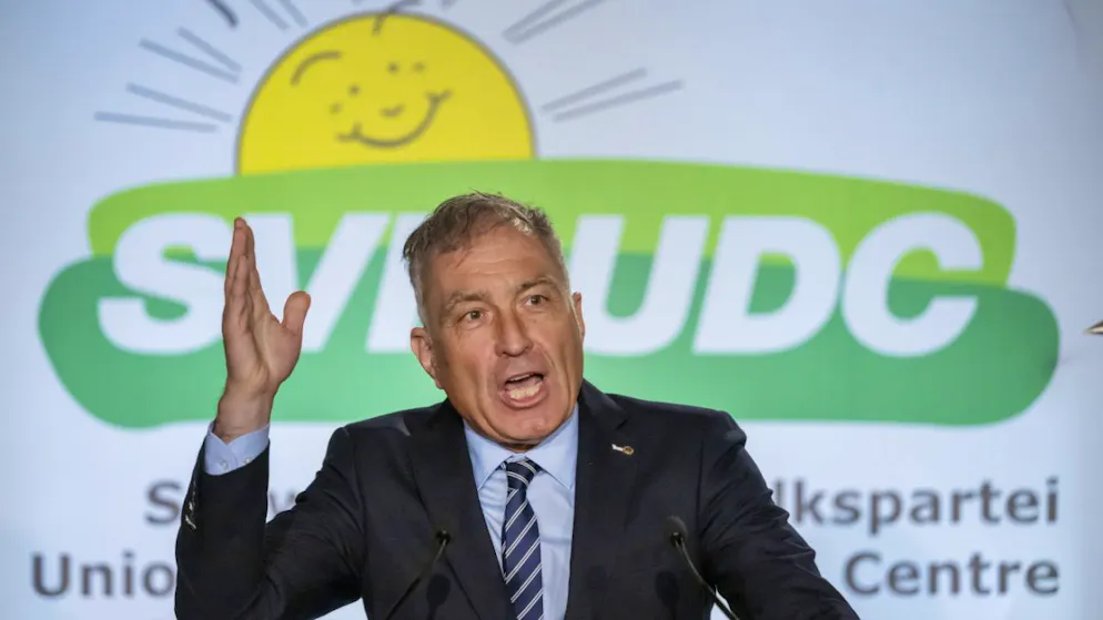 Nationalrat Rémy Wyssmann steht hinter der Offenlegung der Verträge des Bundes mit den Herstellerfirmen der Covid-Impfstoffe. Er ist Kantonalpräsident der SVP Solothurn. (Archivbild)