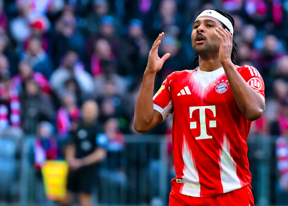 Serge Gnabry will probably miss FC Bayern until the end of the season. (archive picture)