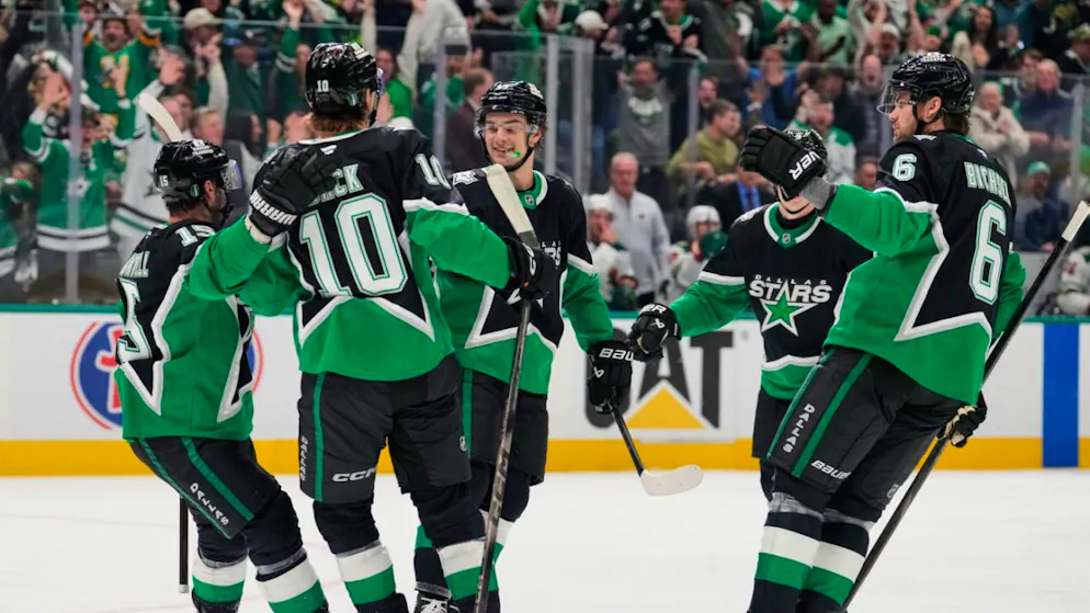 NHL. Lian Bichsel und die Dallas Stars gewinnen das zweite Playoff-Spiel