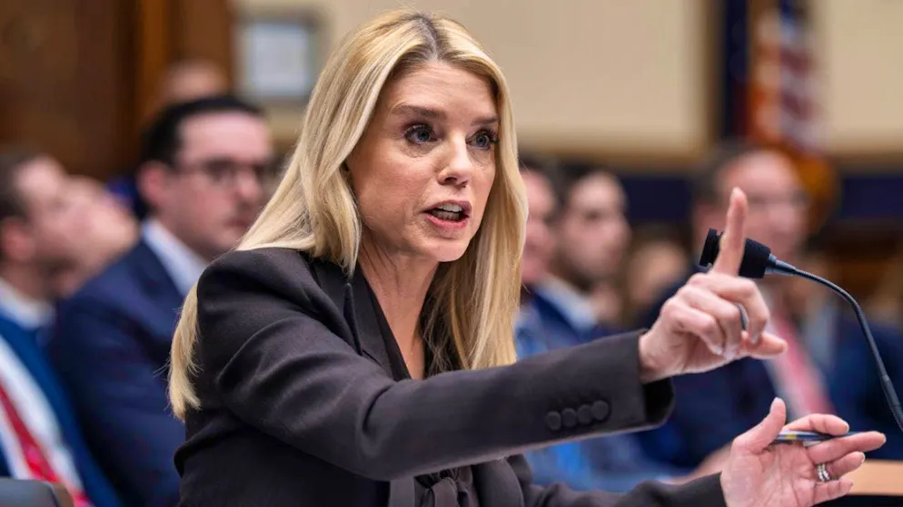 La ministre américaine de la Justice Pam Bondi a dû démissionner début avril.
