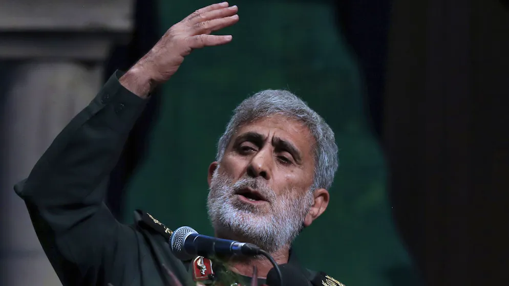 General Esmail Ghaani, Kommandeur der iranischen Quds-Einheit.