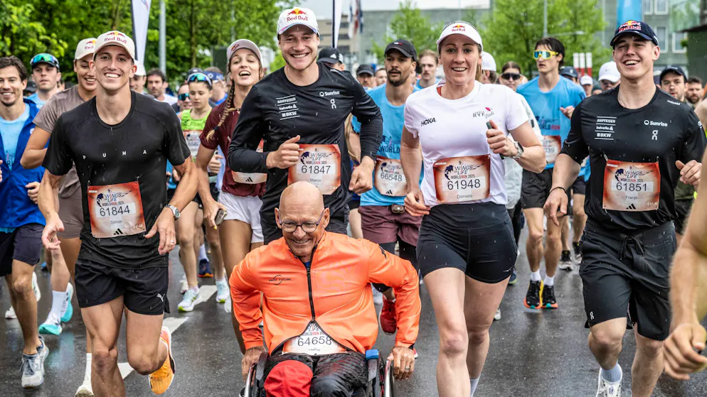 Odermatt, Von Allmen & Co. dabei. Der Wings for Life World Run am Sonntag live auf blue Sport
