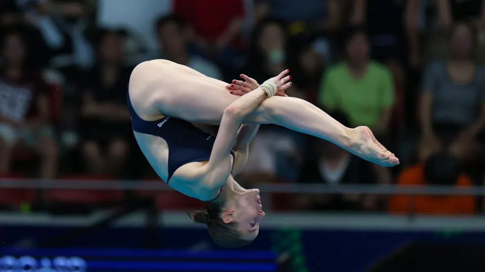 Wasserspringen. Michelle Heimberg für den Weltcup-Final qualifiziert
