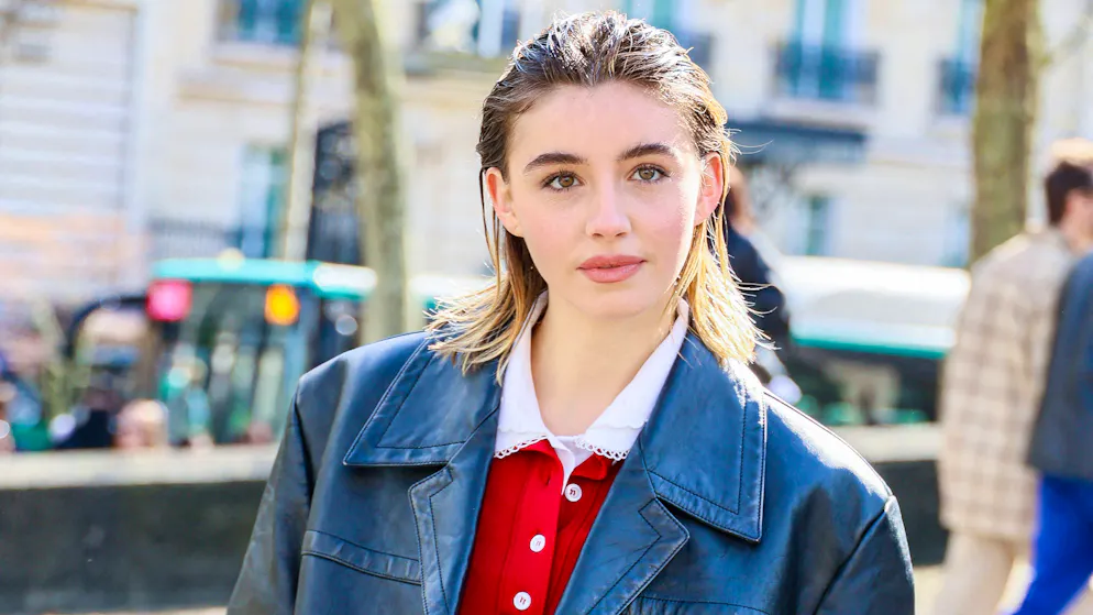Vittoria de Savoie le 10 mars dernier à la Fashion Week de Paris.