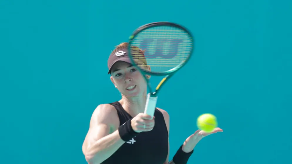 WTA 1000 tournament in Madrid. Simona Waltert with first victory at 1000 level