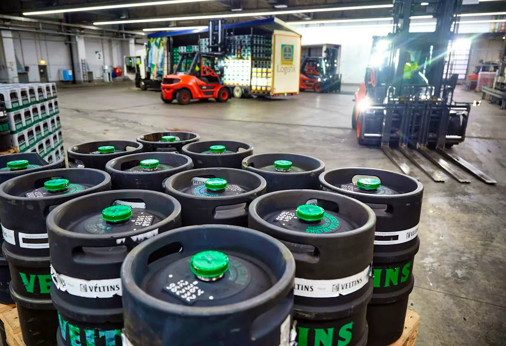 The man stole beer kegs to collect the deposit.