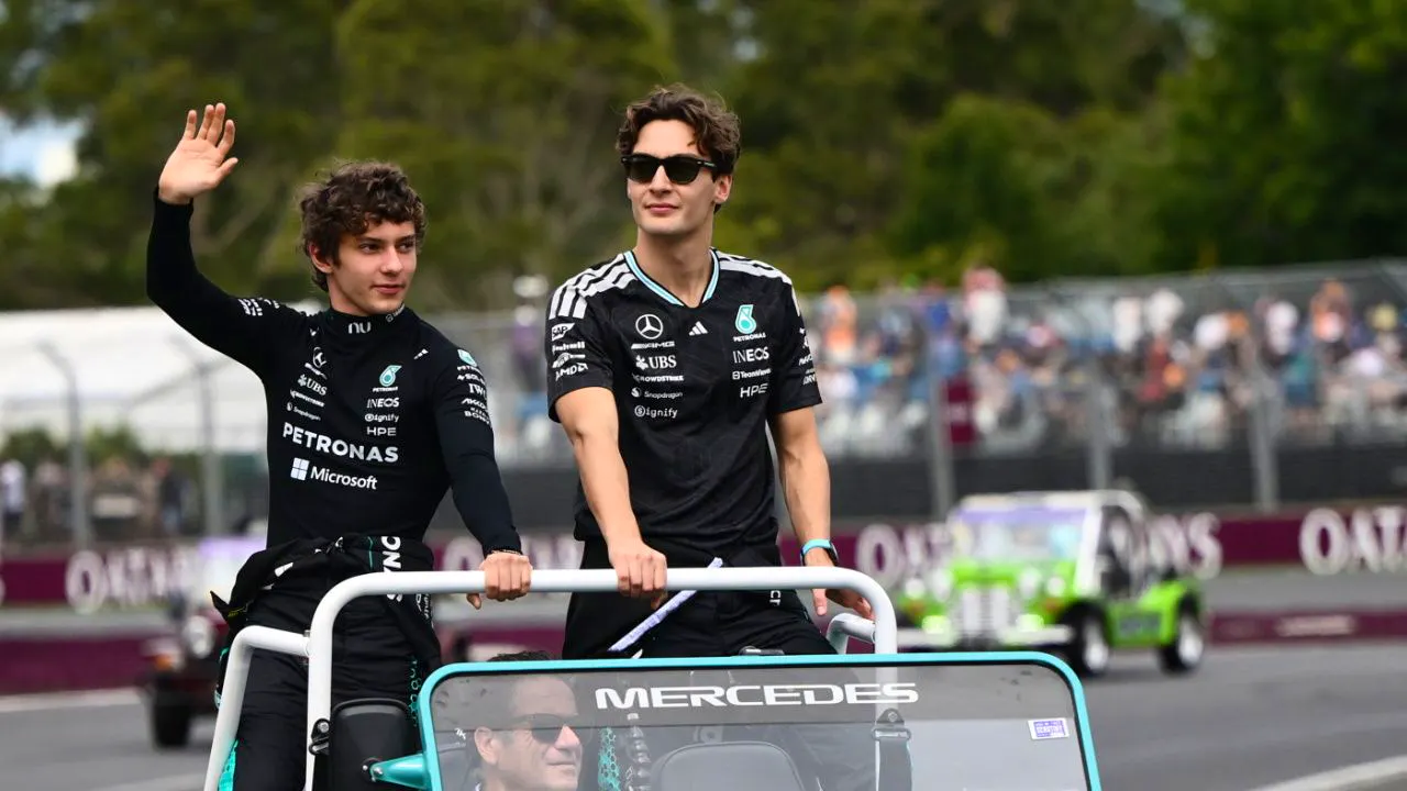 Automobile. Mercedes and the World Championship fuel