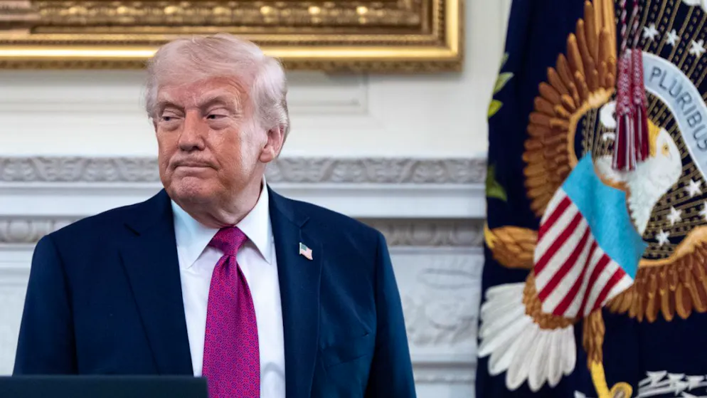 Il presidente degli Stati Uniti Donald Trump