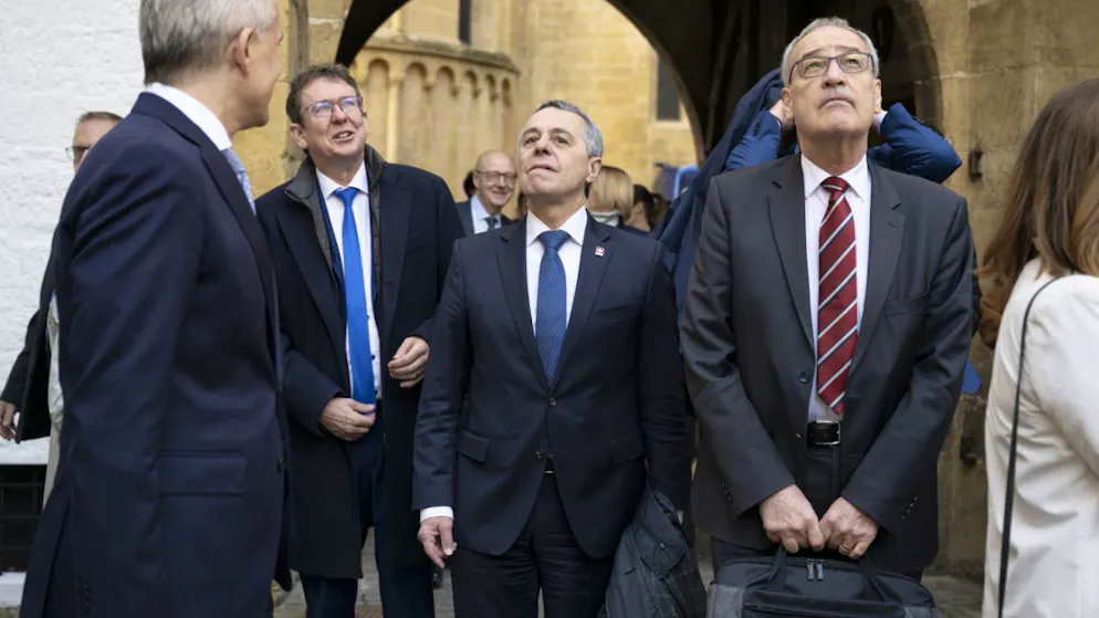 Svizzera. Il Consiglio federale in seduta extra muros a Estavayer-le-Lac