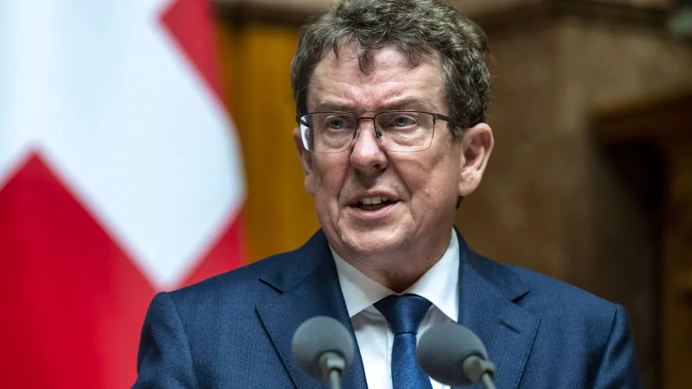 In hospital next week. Federal Councillor Albert Rösti needs an operation - here's why