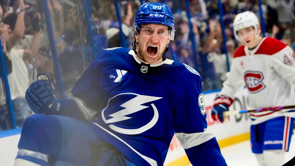 NHL. Janis Moser joue les héros face à Montréal et relance le Lightning