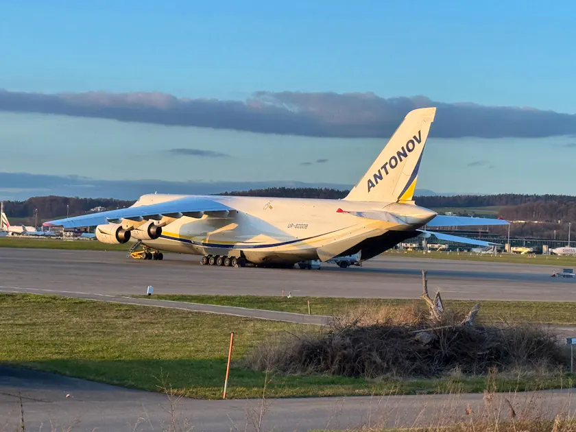 World’s Largest Aircraft Makes Rare Visit to Zurich, Switzerland