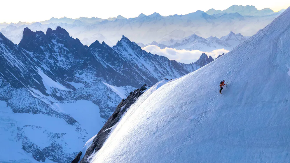 Rekordhalter Nicolas Hojac. «Wie für andere eine Treppe hochlaufen – das kann ich an der Eiger-Nordwand»