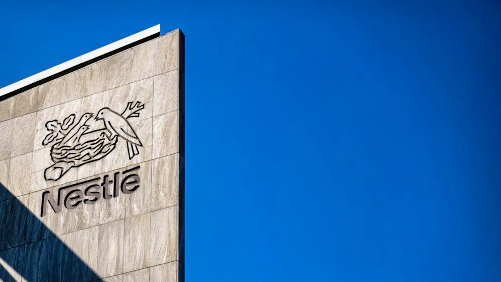 Nestlé grew between January and March mainly due to price increases. (archive image)