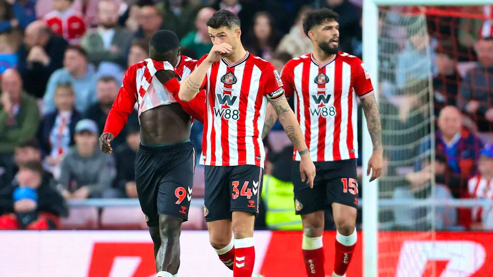 Granit Xhaka and Sunderland had an evening to forget.