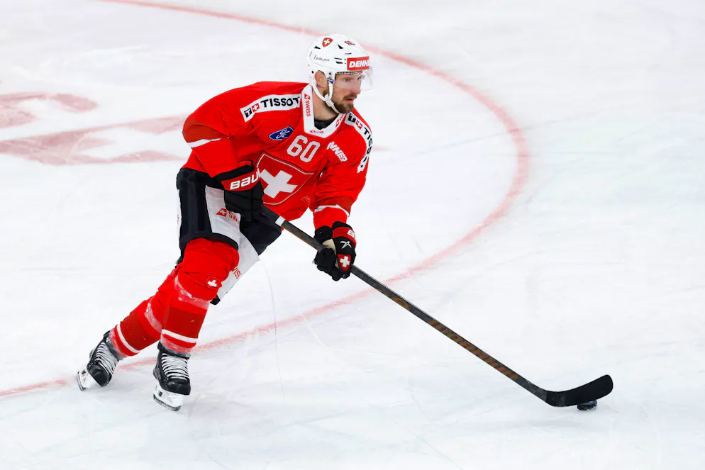 Tristan Scherwey et les Suisses se sont fait plaisir contre la Hongrie.
