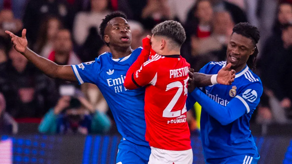 6 Spiele gesperrt. Prestianni nach Rassismus-Eklat um Vinícius Júnior von der UEFA bestraft