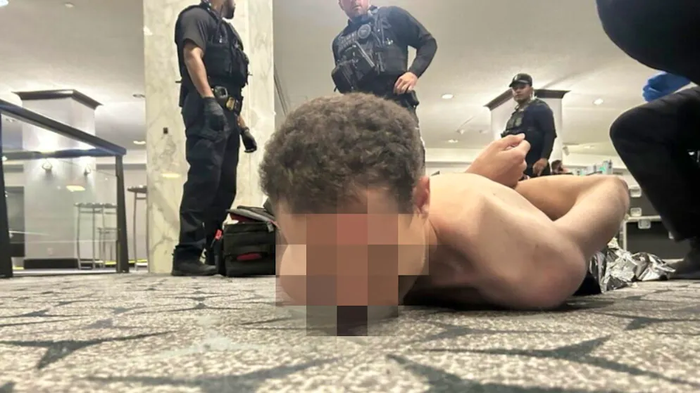 Donald Trump veröffentlichte ein Foto des verhafteten Schützen.