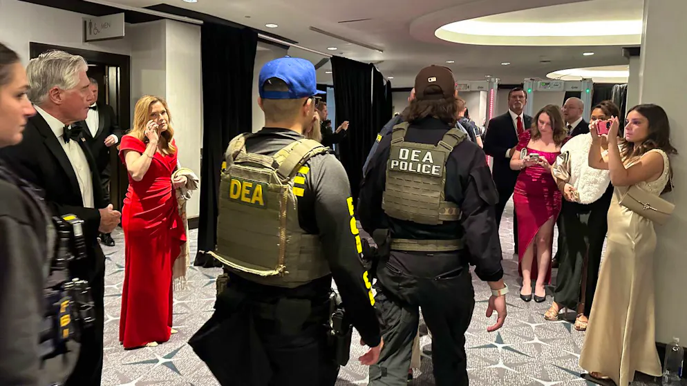 No ID check. Doubts about security concept for gala dinner in Washington
